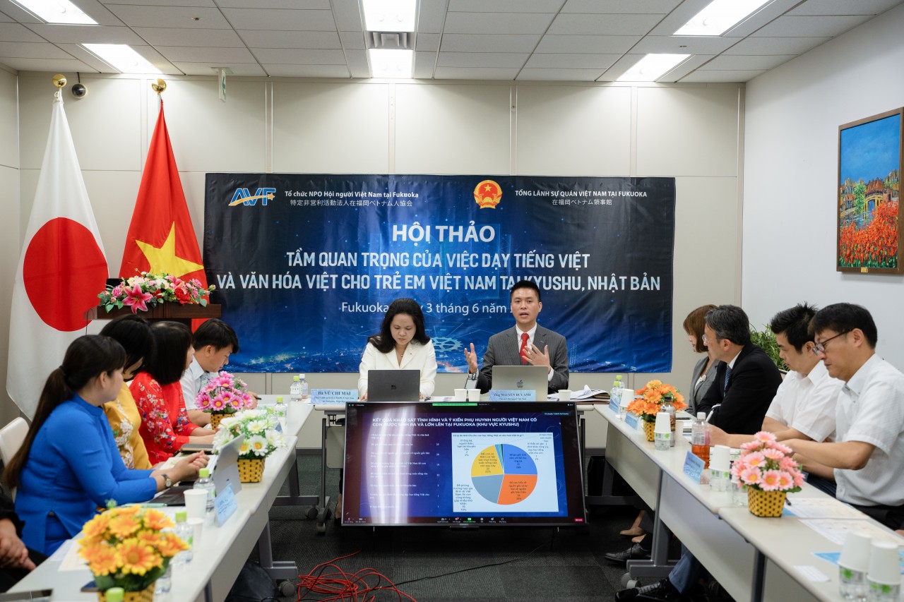 Tạo môi trường tiếng Việt cho trẻ em Việt Nam ở nước ngoài