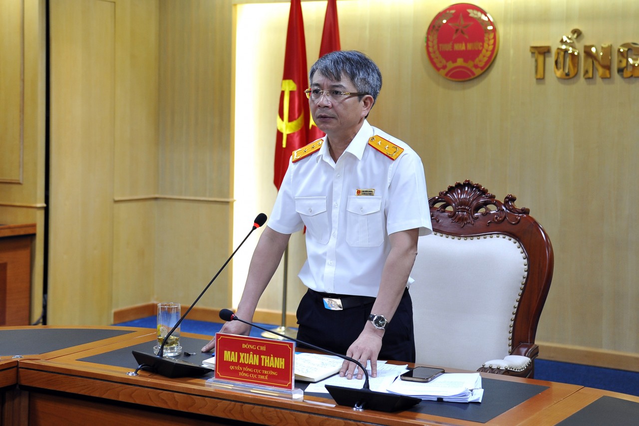 Quyền Tổng cục trưởng Tổng cục Thuế Mai Xuân Thành.