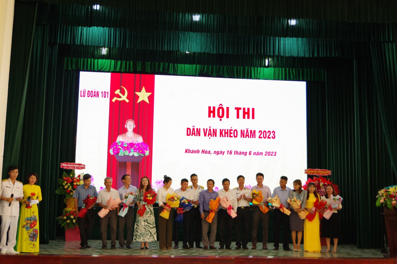 Lữ đoàn 101 tổ chức Hội thi “Dân vận khéo” năm 2023