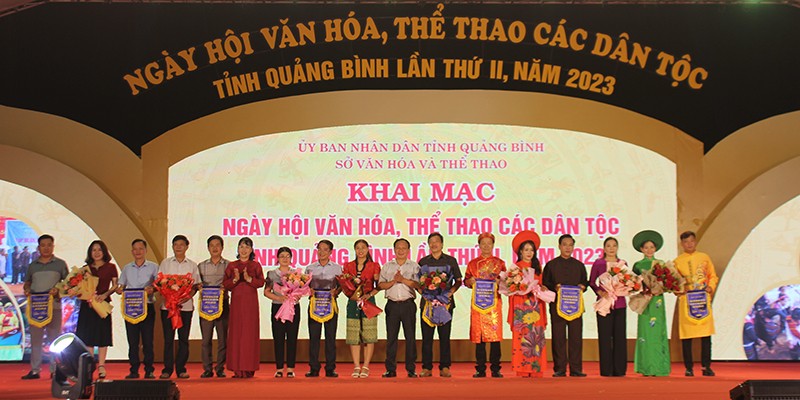 Quảng Bình: Gần 370 nghệ nhân, diễn viên tham gia Ngày hội Văn hóa, Thể thao các dân tộc