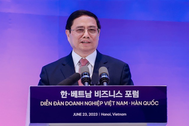 Thủ tướng Phạm Minh Chính kỳ vọng hợp tác kinh tế Việt Nam - Hàn Quốc sẽ gấp 3-4 lần hiện nay