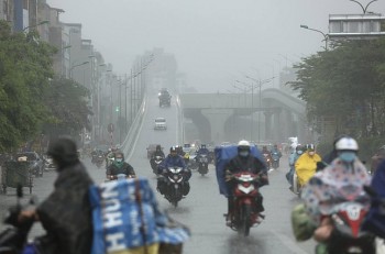 Cuối tuần miền Bắc mưa to liên tiếp, nguy cơ ngập úng