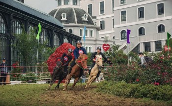 Kỵ sĩ Tây Bắc khoe tài tại giải đua 
