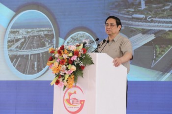 Thủ tướng Phạm Minh Chính phát lệnh khởi công đường Vành đai 4 vùng Thủ đô