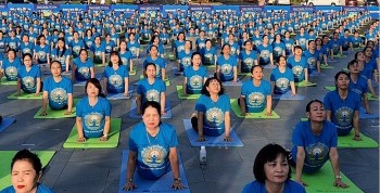 Phú Yên: 1.000 người tham gia đồng diễn chào mừng ngày Quốc tế Yoga 2023