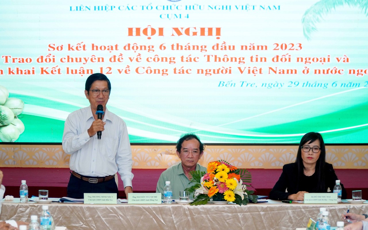 Cụm số 4 tiếp nhận trên 70 khoản viện trợ, với kinh phí cam kết tài trợ 165 tỷ đồng