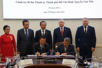 TP Hồ Chí Minh đẩy mạnh hợp tác với thành phố St.Petersburg của Nga