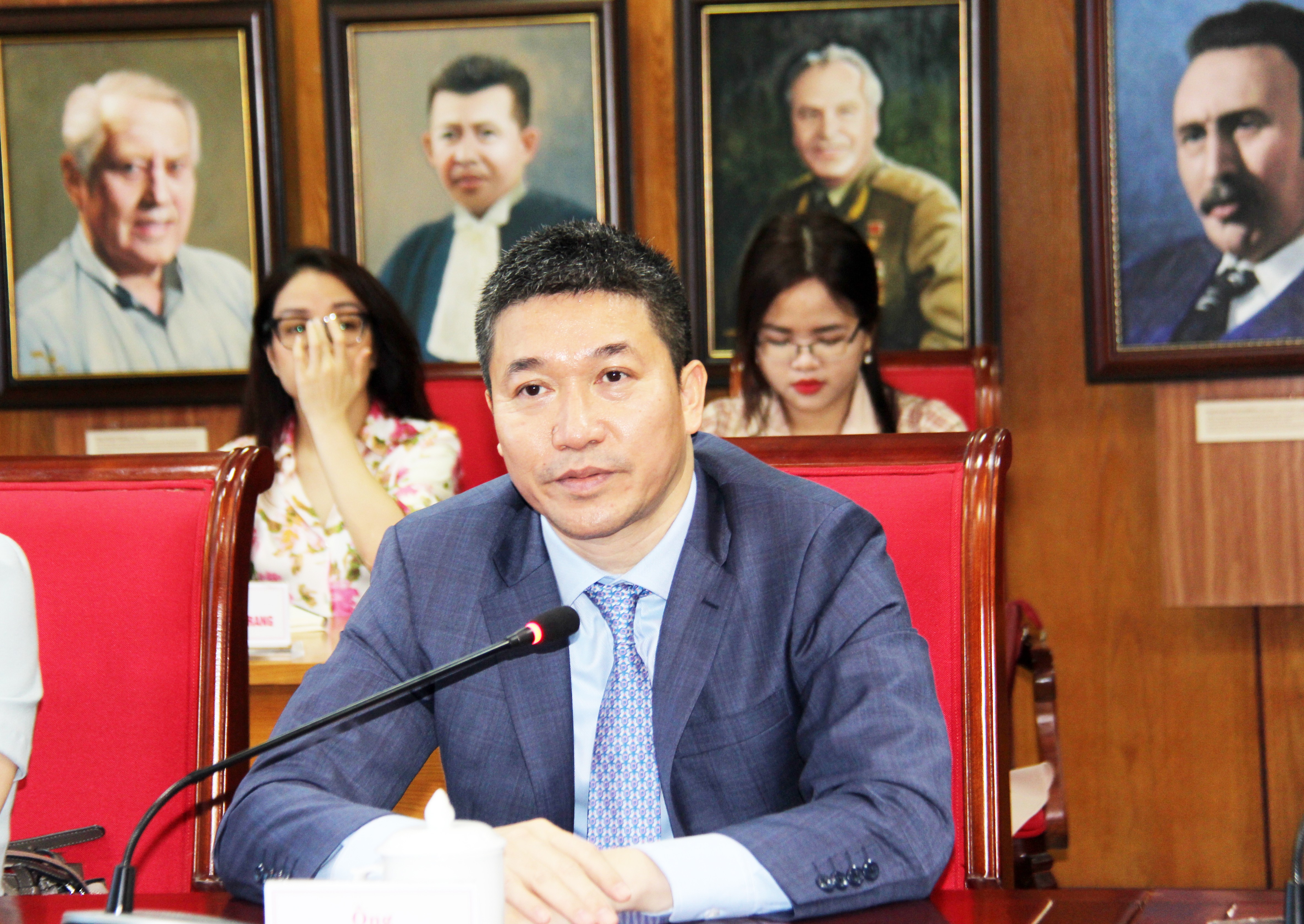 VUFO sẽ phối hợp với VESAMO trao đổi học thuật, giao lưu doanh nghiệp