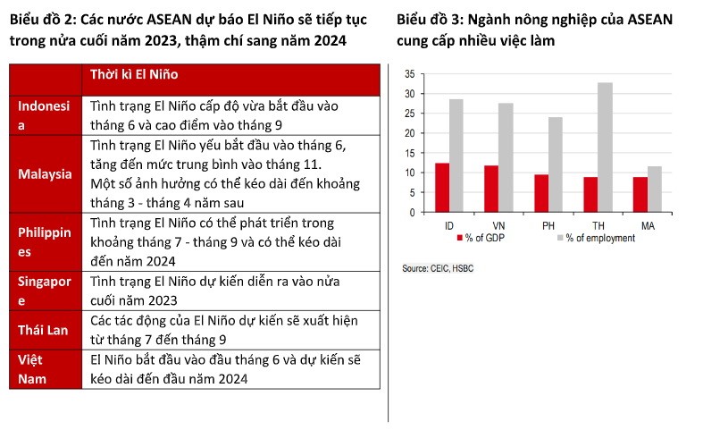 Phân tích tác động của hiện tượng El Niño đối với thương mại và nông nghiệp ASEAN