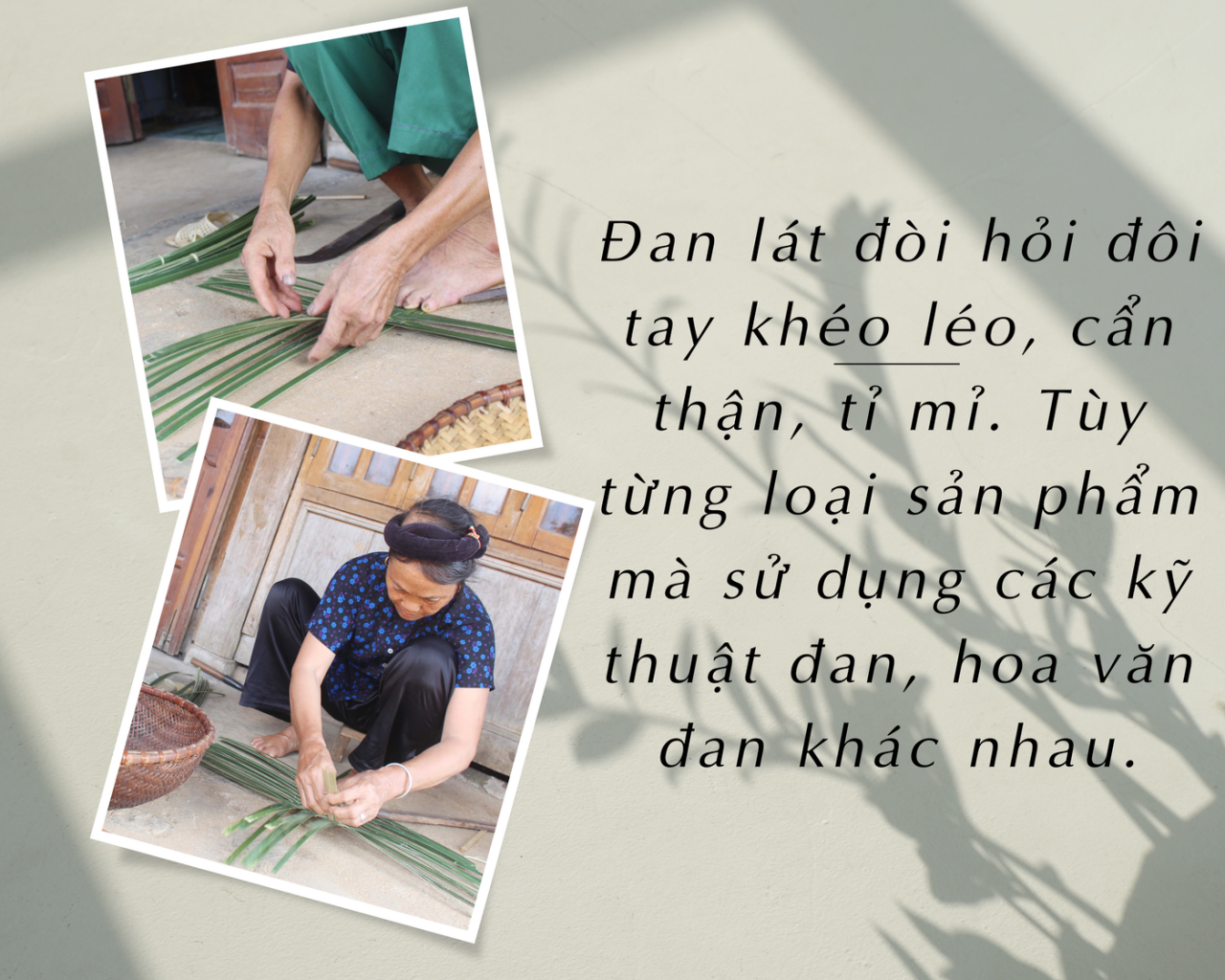 Đan lát - nét văn hóa của người Dao Yến Dương