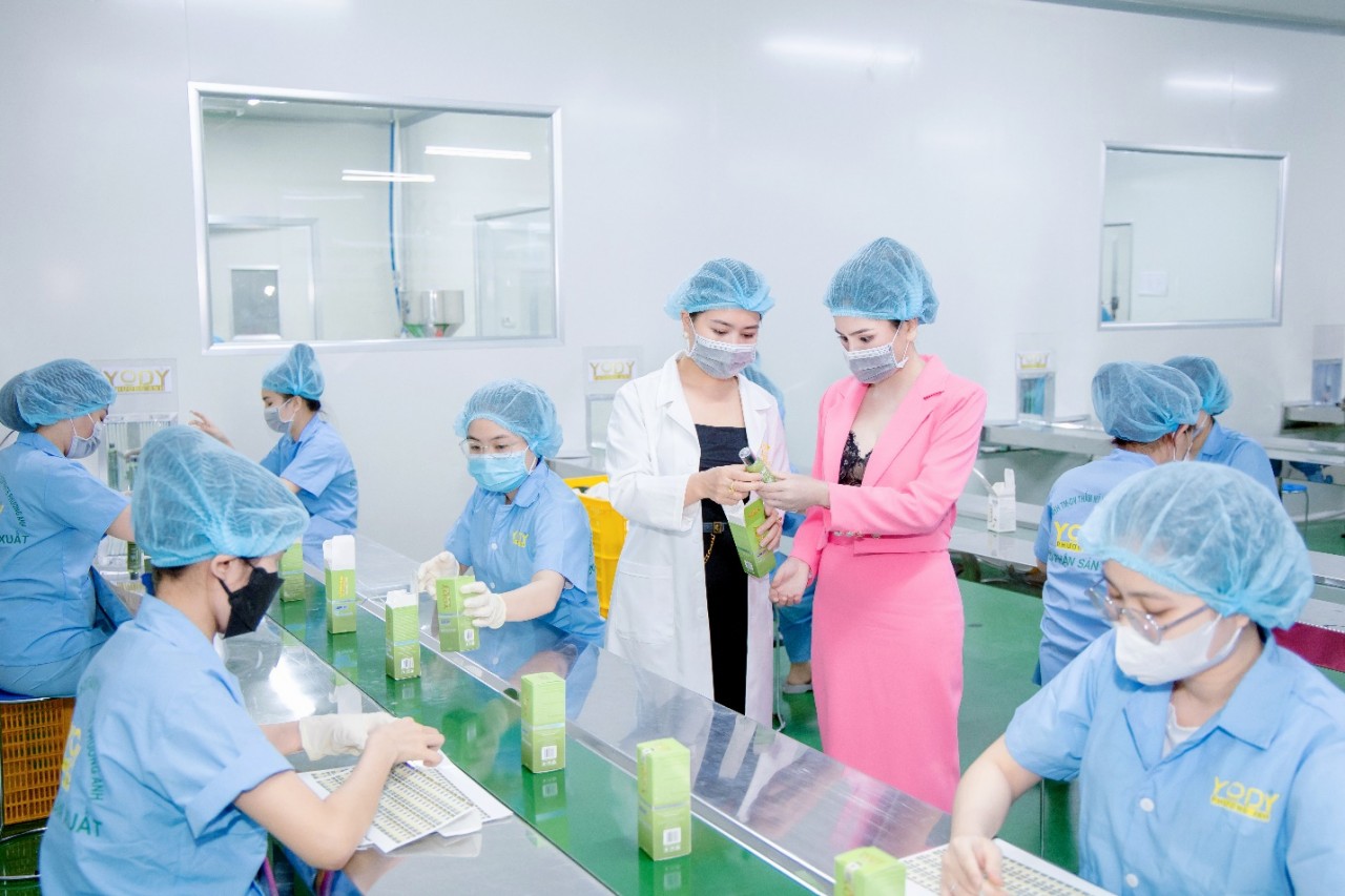Yody Phương Anh - Thương hiệu mỹ phẩm công khai quy trình sản xuất đạt chuẩn Yody Phương Anh - Thương hiệu mỹ phẩm công khai quy trình sản xuất đạt chuẩn