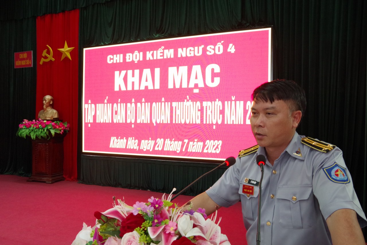 Khánh Hòa: Tập huấn kiến thức cho Chi đội Kiểm ngư số 4