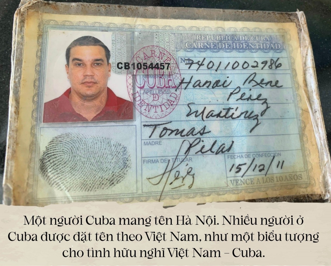 Trong tôi một nửa Cuba, một nửa Việt Nam
