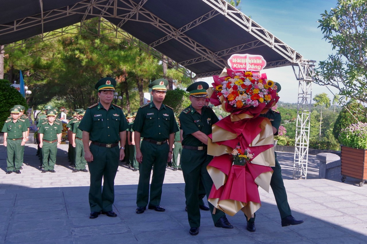 Bộ đội Biên phòng tỉnh Thừa Thiên Huế tổ chức nhiều hoạt động nhân ngày thương binh liệt sĩ