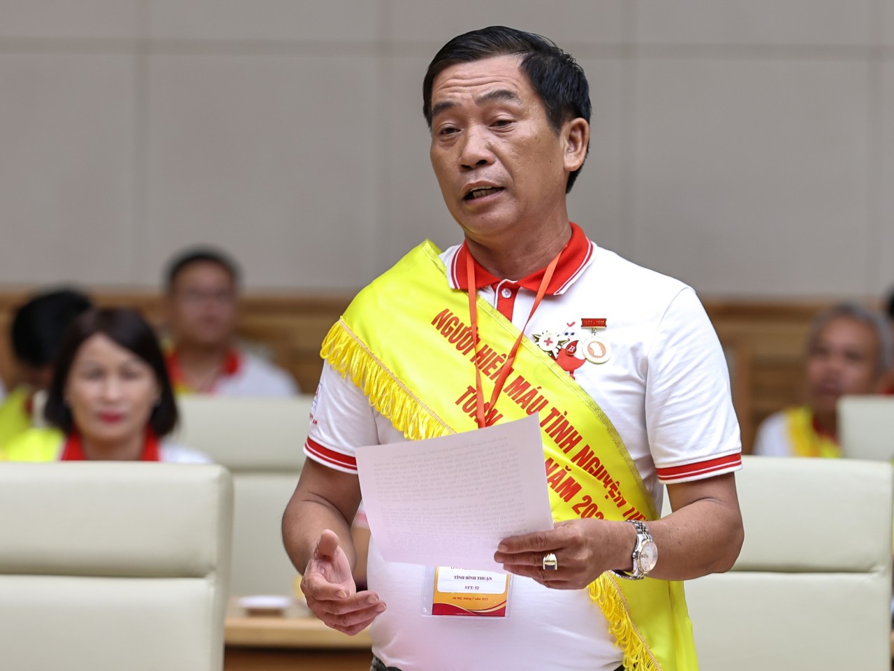 "Công nghệ chưa thể tạo ra máu, nhưng tình người có thể giúp những người đang cần máu"