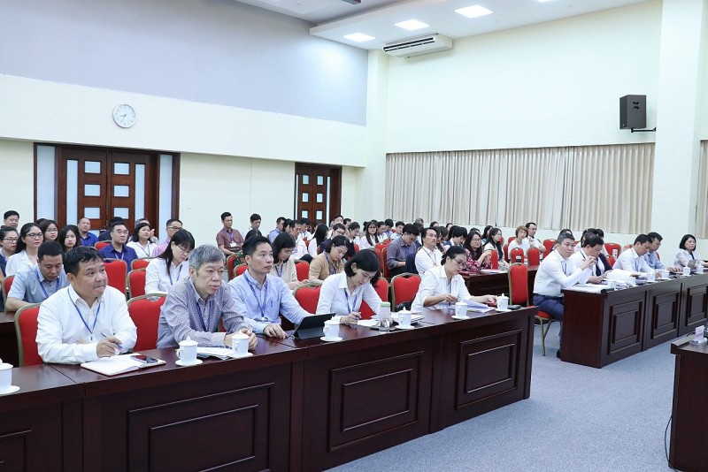 Đại biểu tham dự Hội nghị sơ kết công tác 6 tháng đầu năm của VUFO (Ảnh: Thu Hà).