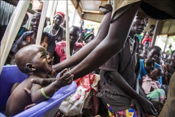 lien hop quoc keu goi tang cuong vien tro nhan dao cho tre em o sudan