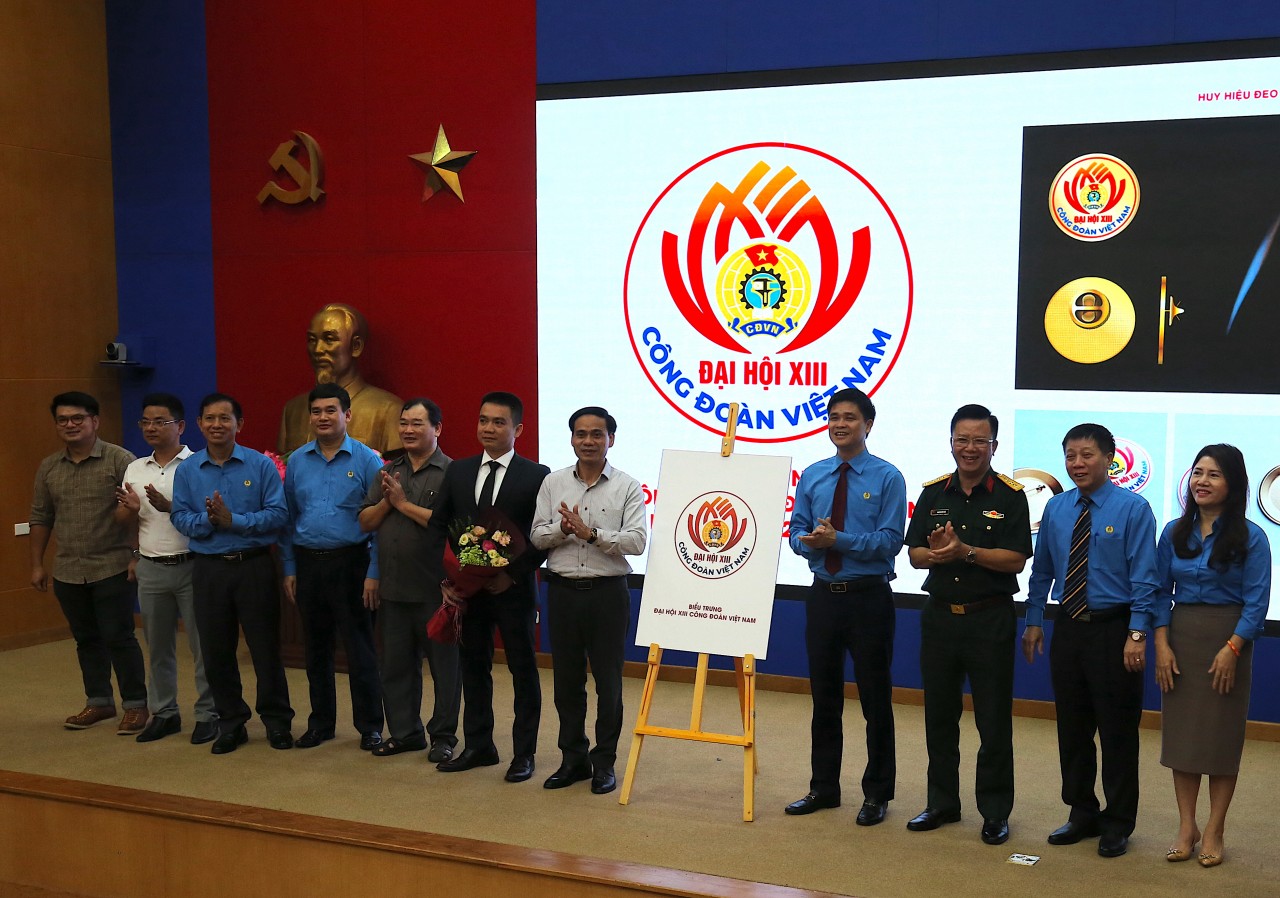 Tôn vinh nét đẹp truyền thống trong biểu trưng của Đại hội XIII Công đoàn Việt Nam