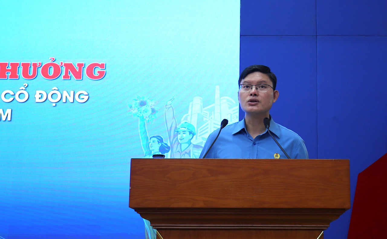 Tôn vinh nét đẹp truyền thống trong biểu trưng của Đại hội XIII Công đoàn Việt Nam