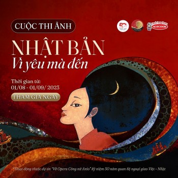 Phát động cuộc thi ảnh "Nhật Bản, vì yêu mà đến"