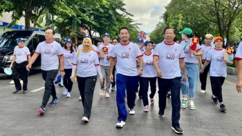 Đi bộ vì một ASEAN hữu nghị, hợp tác và phát triển