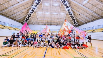 doi nui truc sakura yosakoi viet nam tham gia le hoi yosakoi tai tinh kochi nhat ban