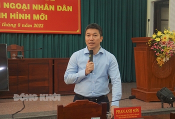 hoi nghi bao cao vien chuyen de ve cong tac doi ngoai nhan dan trong tinh hinh moi