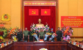 Bộ Công an tiếp tục cử lực lượng tham gia hoạt động gìn giữ hòa bình Liên hợp quốc