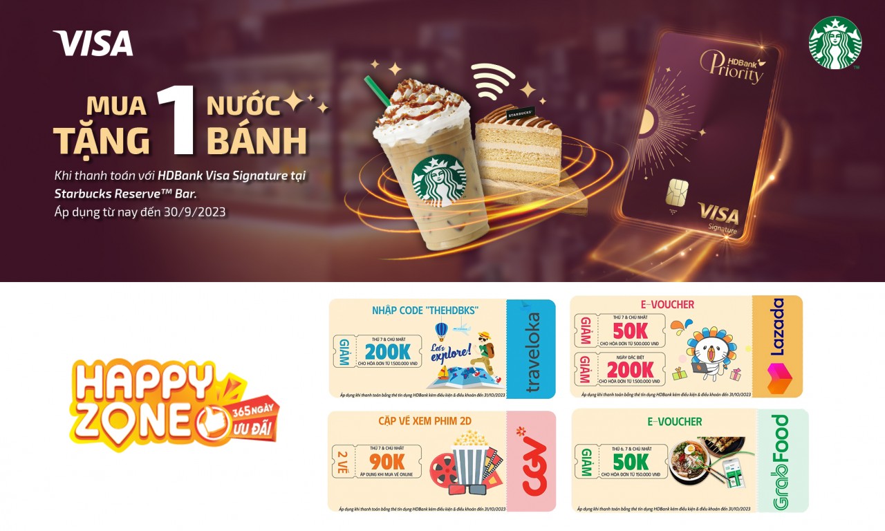 Thẻ tín dụng HDbank Priority - Tinh Tú Phương Đông: Ưu đãi ngập tràn cho khách hàng đặc biệt