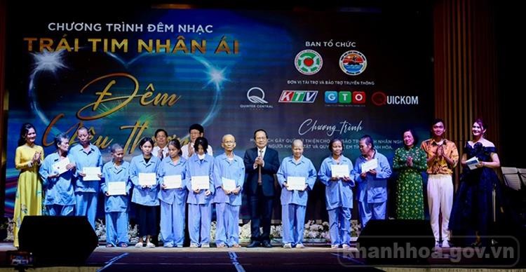 Khánh Hoà: Gây quỹ hơn 500 triệu đồng từ thiện qua đêm nhạc “Trái tim nhân ái”