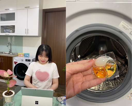 Cả ngày ngát hương với viên giặt xả Clara 3in1 giá chỉ hơn 3.000 đồng