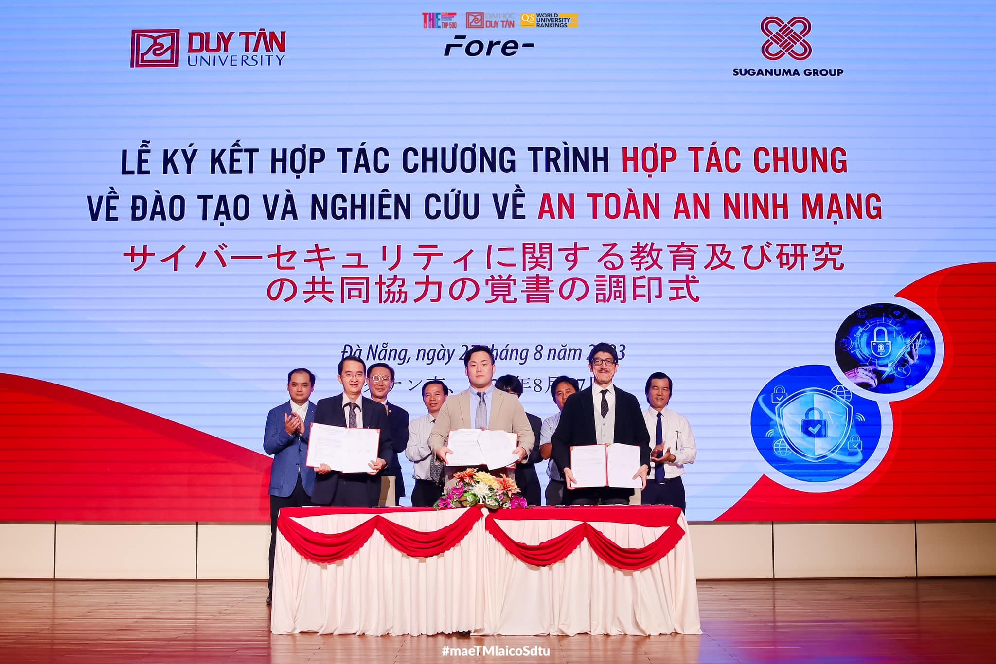 trường Đại học Duy Tân và Công ty cổ phần Suganuma, Công ty cổ phần Fore