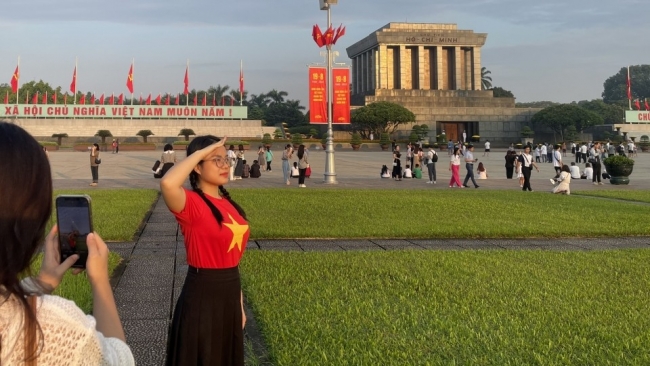Thiêng liêng lễ thượng cờ, chào cờ tại Quảng trường Ba Đình dịp 2/9