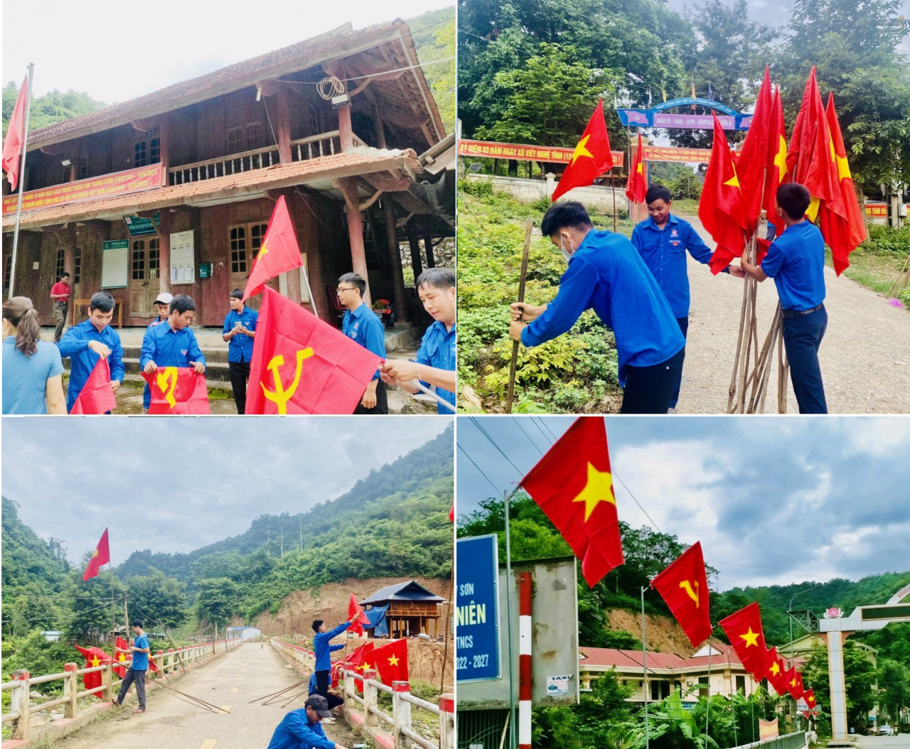 Nghệ An: Bà con vùng biên vui Tết Độc lập