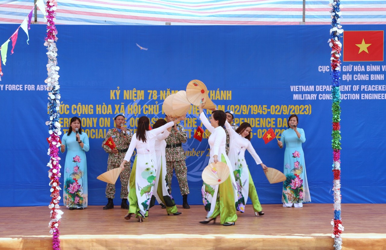Ấn tượng Lễ mừng Quốc khánh Việt Nam ở Abyei
