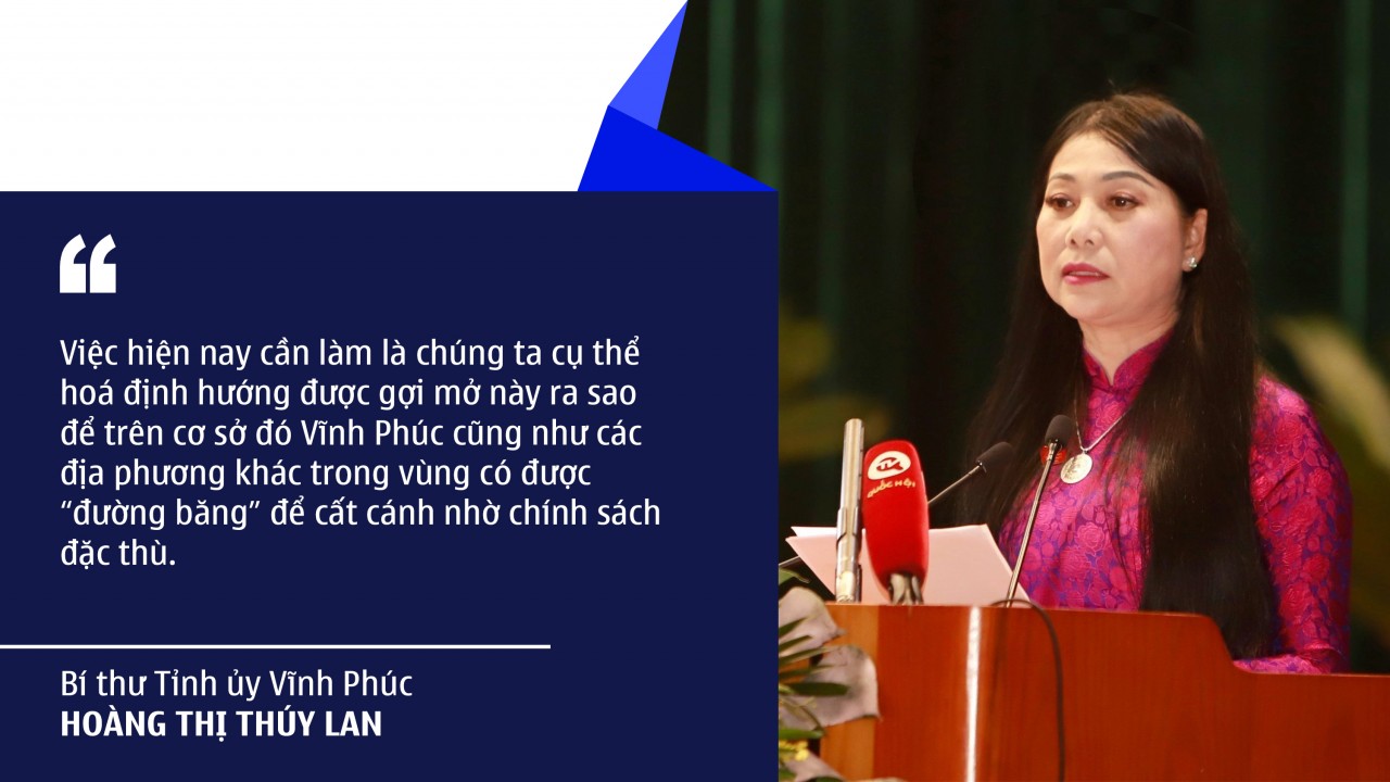 “Đây là thời cơ đưa Vĩnh Phúc bứt phá lên một tầm cao mới”