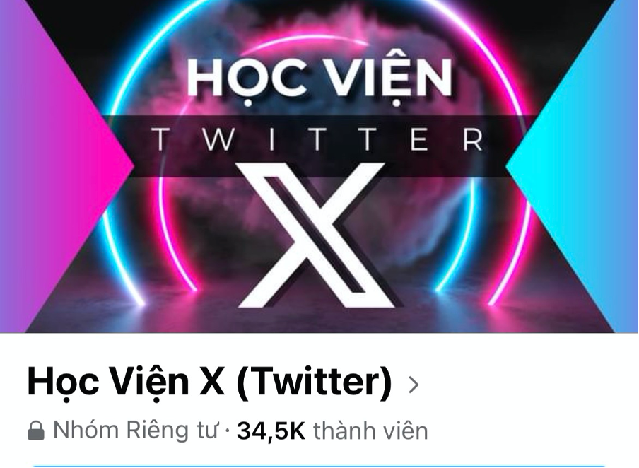 Những hội nhóm chia sẻ về kiến thức build kênh X đang phát triển rất mạnh mẽ.