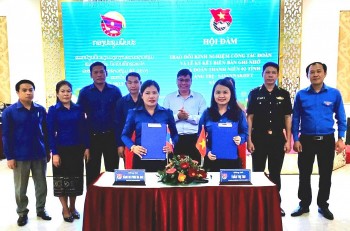 Đoàn Thanh niên Quảng Trị - Savannakhet kí kết triển khai nhiều hoạt động thiết thực