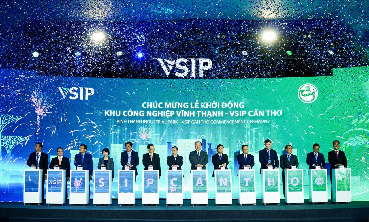 Cần Thơ khởi động dự án Khu công nghiệp Việt Nam - Singapore đầu tư hơn 3700 ngàn tỷ
