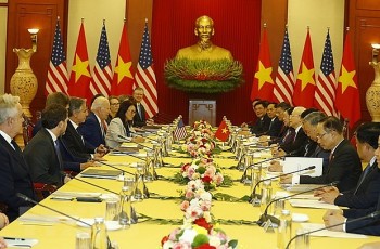 Việt Nam-Hoa Kỳ nâng cấp quan hệ lên Đối tác chiến lược toàn diện