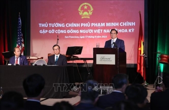 thu tuong pham minh chinh gap go cong dong nguoi viet nam tai hoa ky