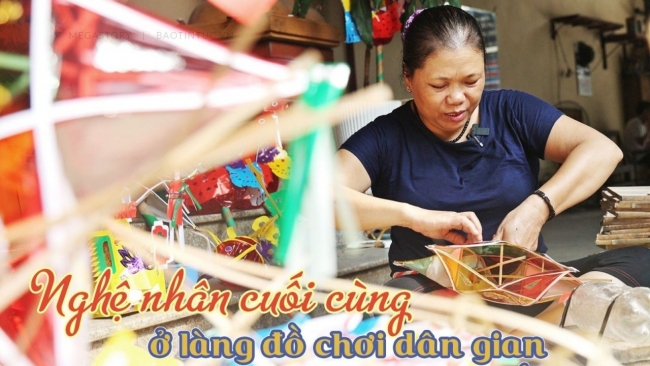 Nghệ nhân cuối cùng ở làng đồ chơi dân gian Hậu Ái