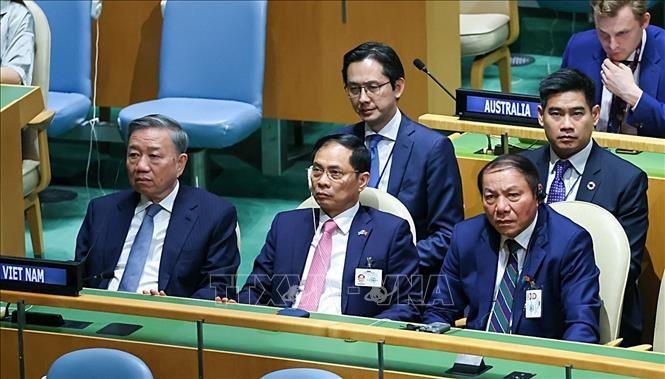 Thủ tướng Phạm Minh Chính phát biểu tại Phiên thảo luận chung cấp cao ĐHĐ LHQ