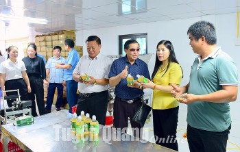 Tuyên Quang và Xiêng Khoảng chia sẻ kinh nghiệm sản xuất nông nghiệp công nghệ cao