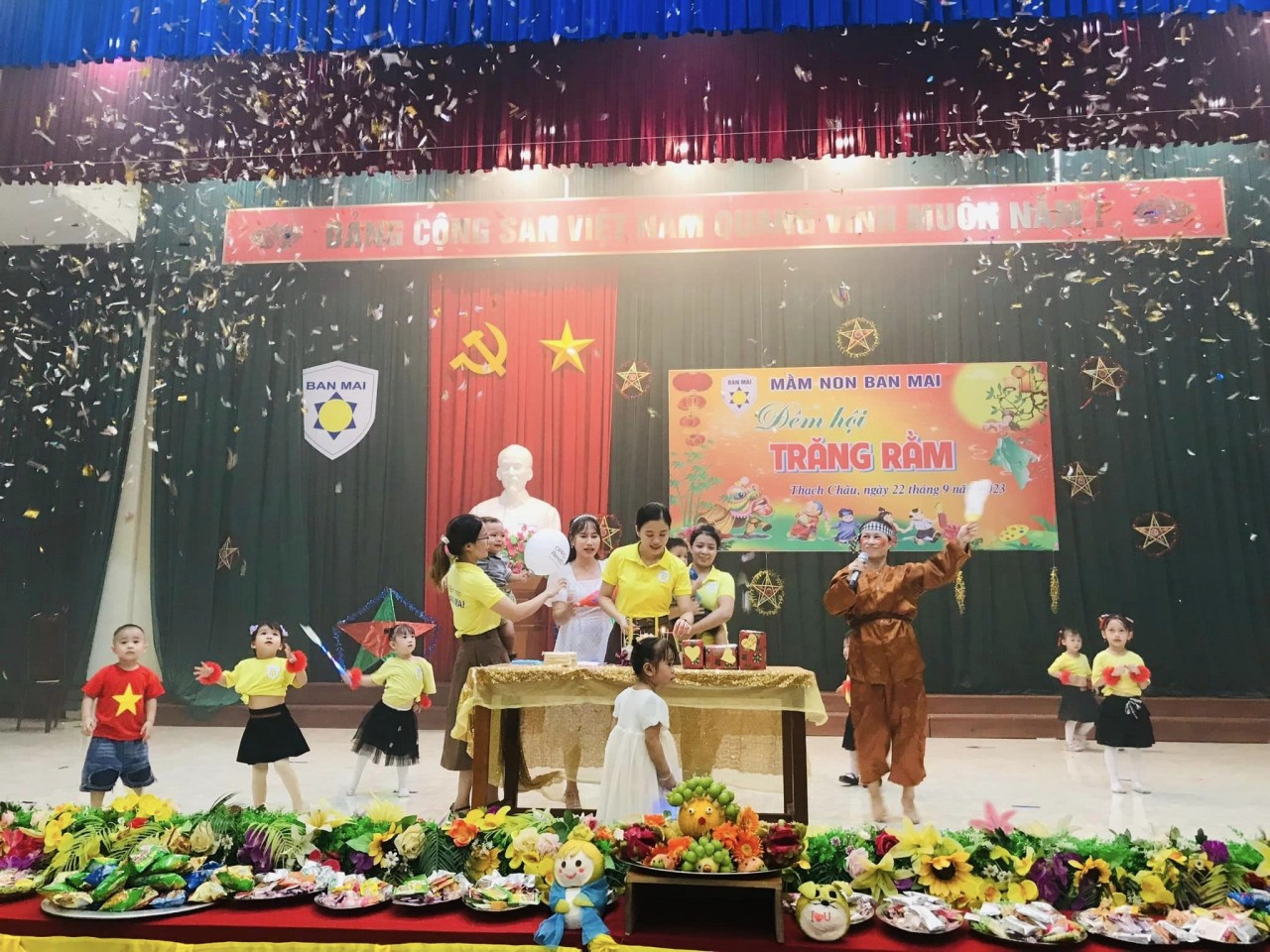 Mẫu kịch bản Trung thu cho các trường mầm non