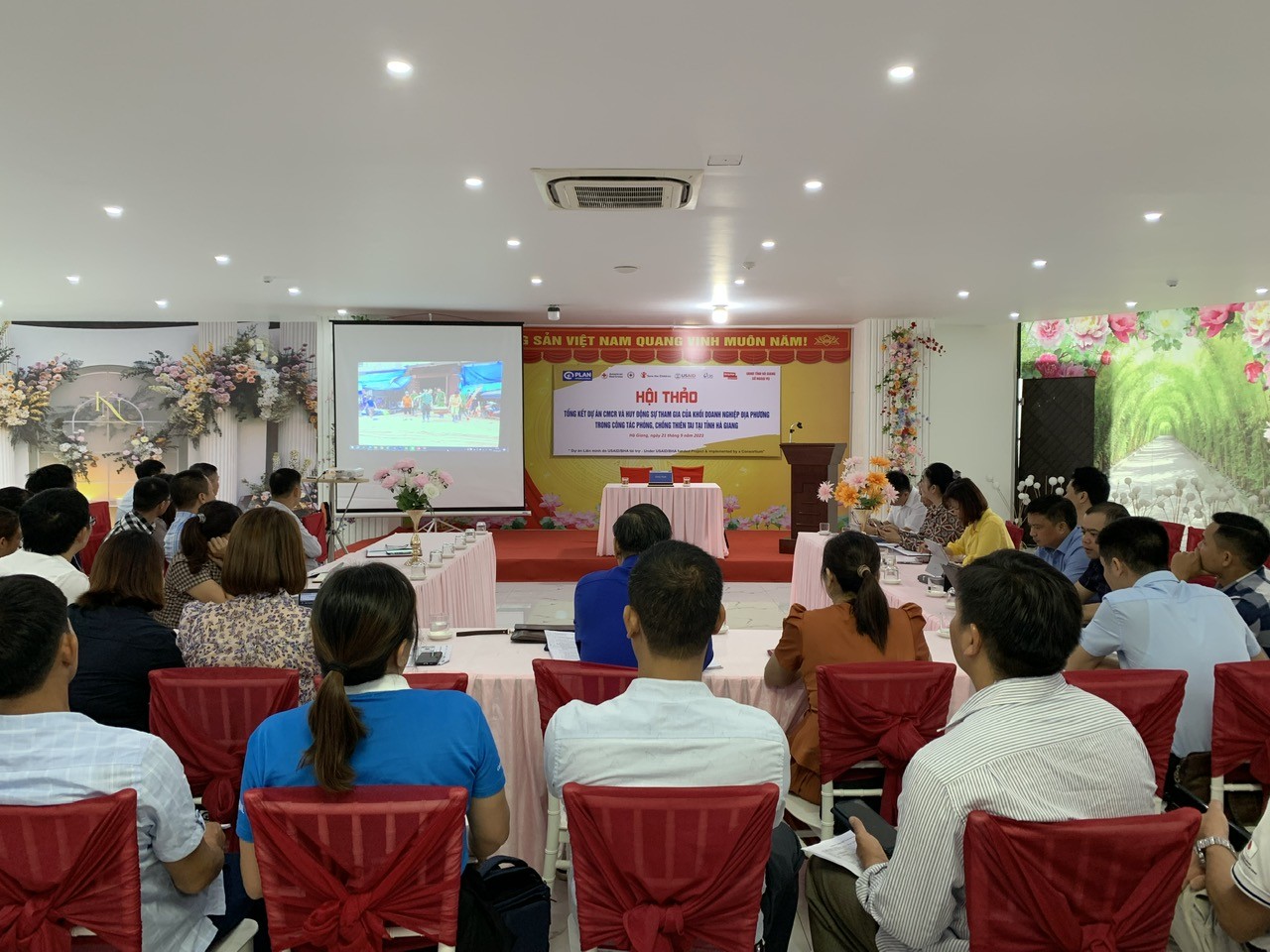 Nâng cao năng lực giảm nhẹ rủi ro thiên tai dựa vào cộng đồng tại 3 tỉnh