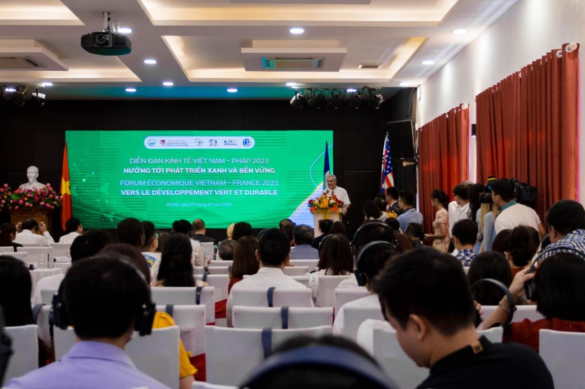 Diễn đàn kinh tế Việt Nam Pháp 2023 Ảnh Báo Đại biểu nhân dân