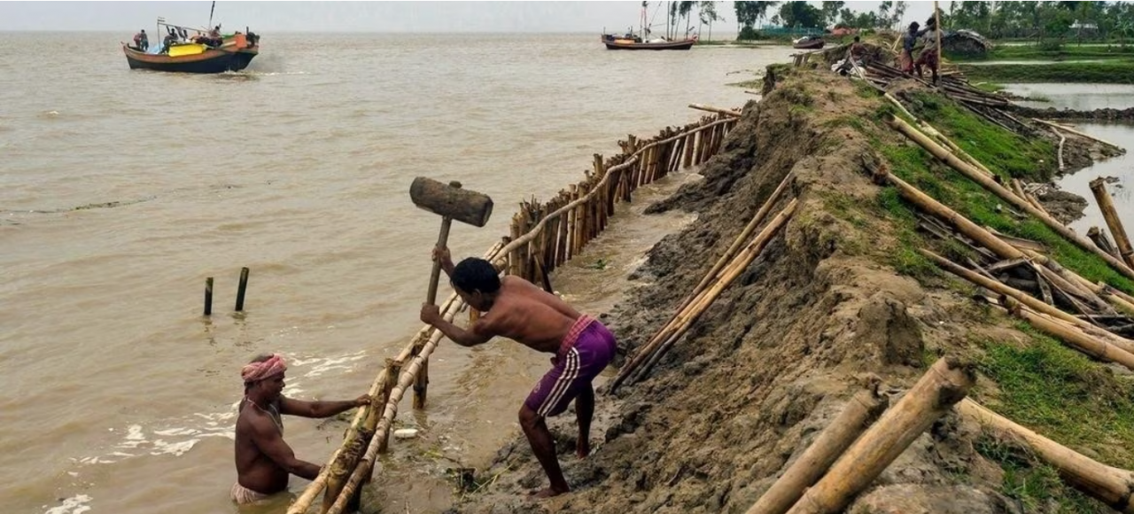Ấn Độ triển khai các biện pháp bảo vệ bờ biển do mực nước biển dâng cao Ảnh baotainguyenmoitruong