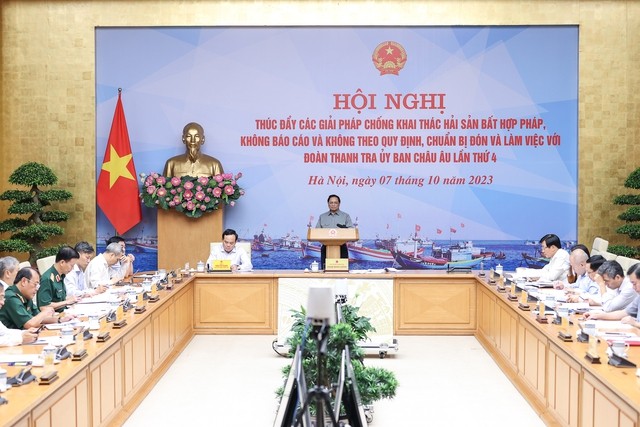 Thủ tướng: Cương quyết xử lý vi phạm, chống khai thác hải sản bất hợp pháp vì lợi ích của chính ngư dân và đất nước
