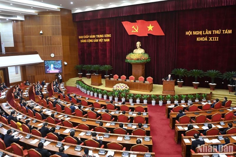 Bế mạc Hội nghị lần thứ 8 Ban Chấp hành Trung ương Đảng khóa XIII